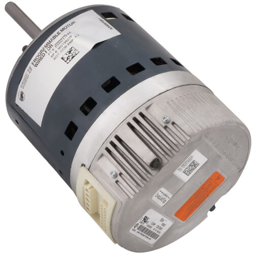 Trane MOT09229 motor - side view (Voltage: 120/240V; Horse Power: 1/2)