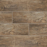 MSI Redwood Mahogany 6 in. x 24 in. Matte Porcelain Floor and Wall Tile (10 sq. ft. / case)
