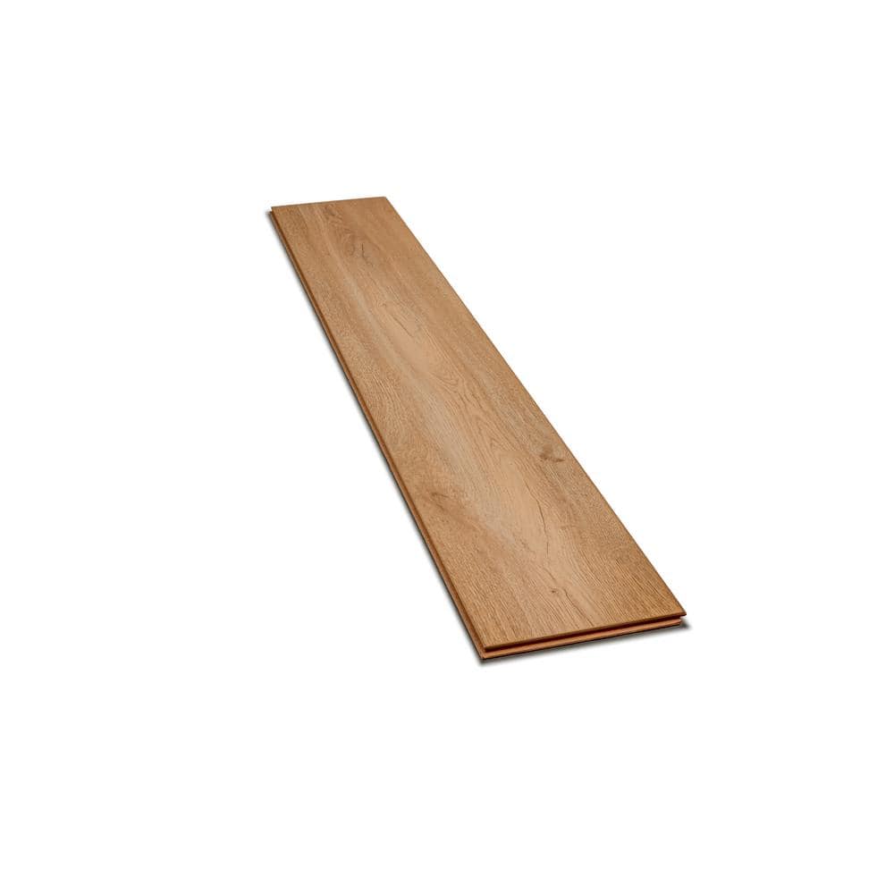 DIP Design Is Personal Mt Bachelor Oak 10 mm T x 7.75 in. W Laminate Wood Flooring (20.4 sq. ft./8 planks)
