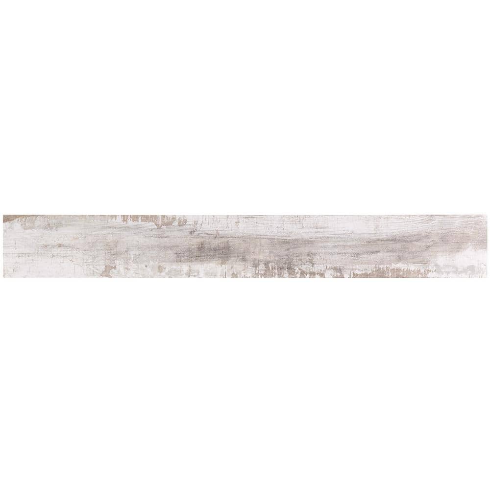 Ivy Hill Tile Cypress Multi-Color 4 in. x 32 in. x 9 mm Matte Wood Look Ceramic Wall Tile (12-Piece/10.91 sq. ft./Case)