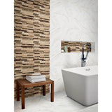 MSI Stonegate Interlocking 12 in. x 12 in. x 8 mm Glass Stone Blend Mesh-Mounted Mosaic Wall Tile (1 sq. ft.)