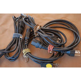 Keeper 10 in. Mini Bungee Cord with Hooks (4-Pack)