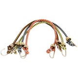 Keeper 10 in. Mini Bungee Cord with Hooks (4-Pack)