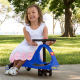 Lil Rider Police Wiggle Car Ride-On Toy - Blue