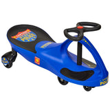 Lil Rider Police Wiggle Car Ride-On Toy - Blue