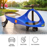 Lil Rider Police Wiggle Car Ride-On Toy - Blue
