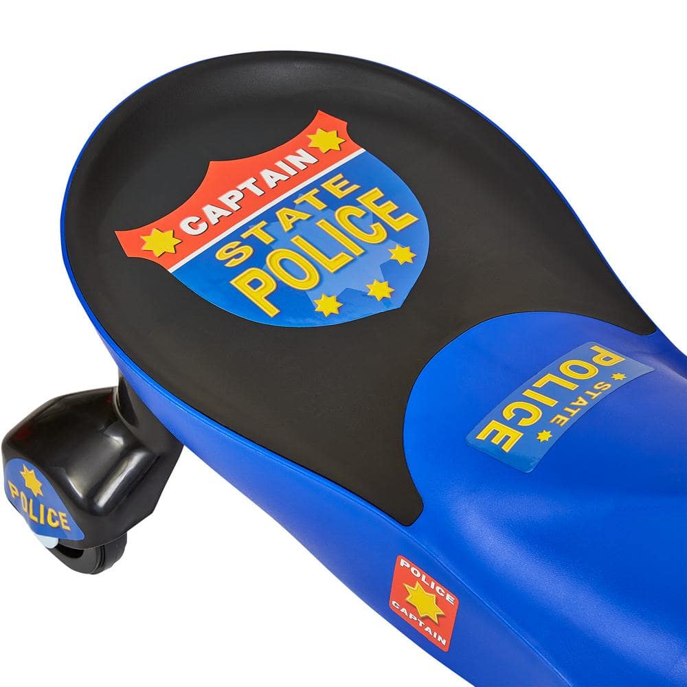 Lil Rider Police Wiggle Car Ride-On Toy - Blue