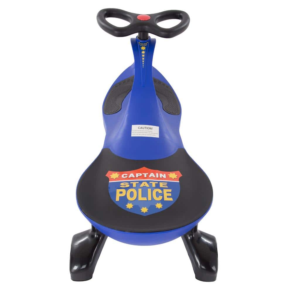 Lil Rider Police Wiggle Car Ride-On Toy - Blue