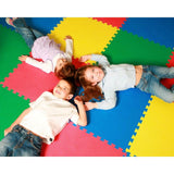 Norsk Multicolor 24 in. x 24 in. EVA Foam Solid Color Multi-Purpose Interlocking Tile (20-Tile)