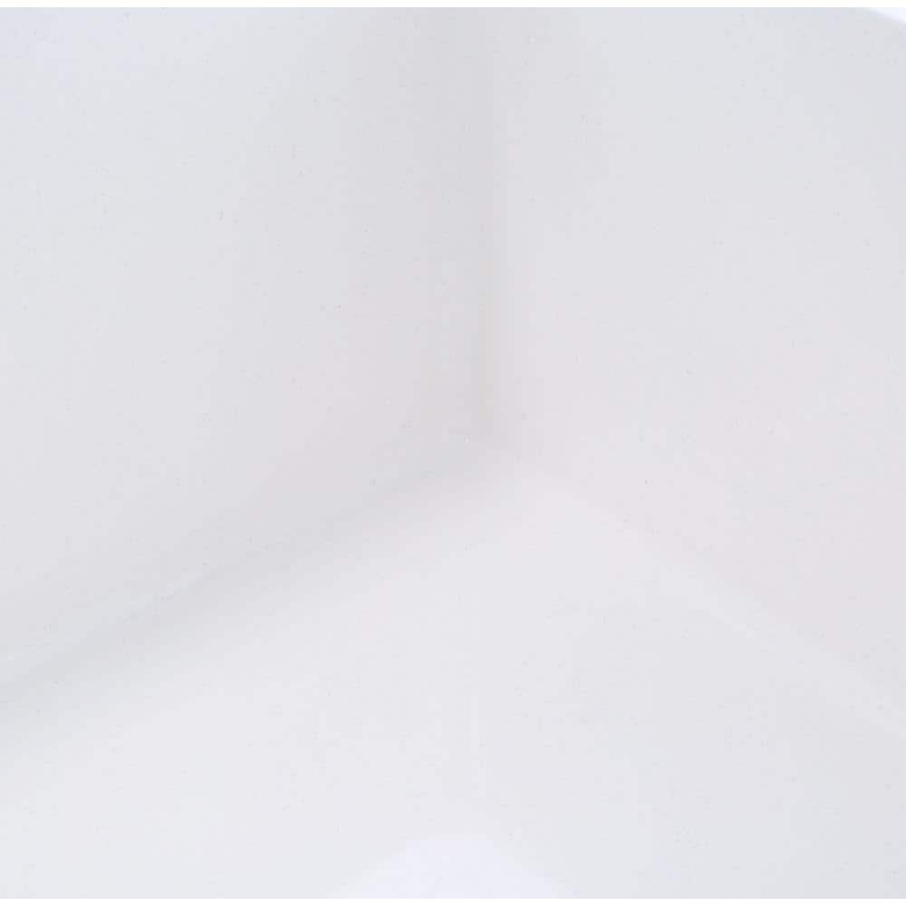 MUSTEE 24 in. x 24 in. Fiberglass Service Mop Basin