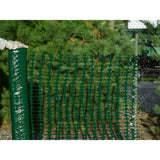 Mutual Industries 1/4 in. x 4 ft. x 100 ft. Green Warning Barrier Safety Fence