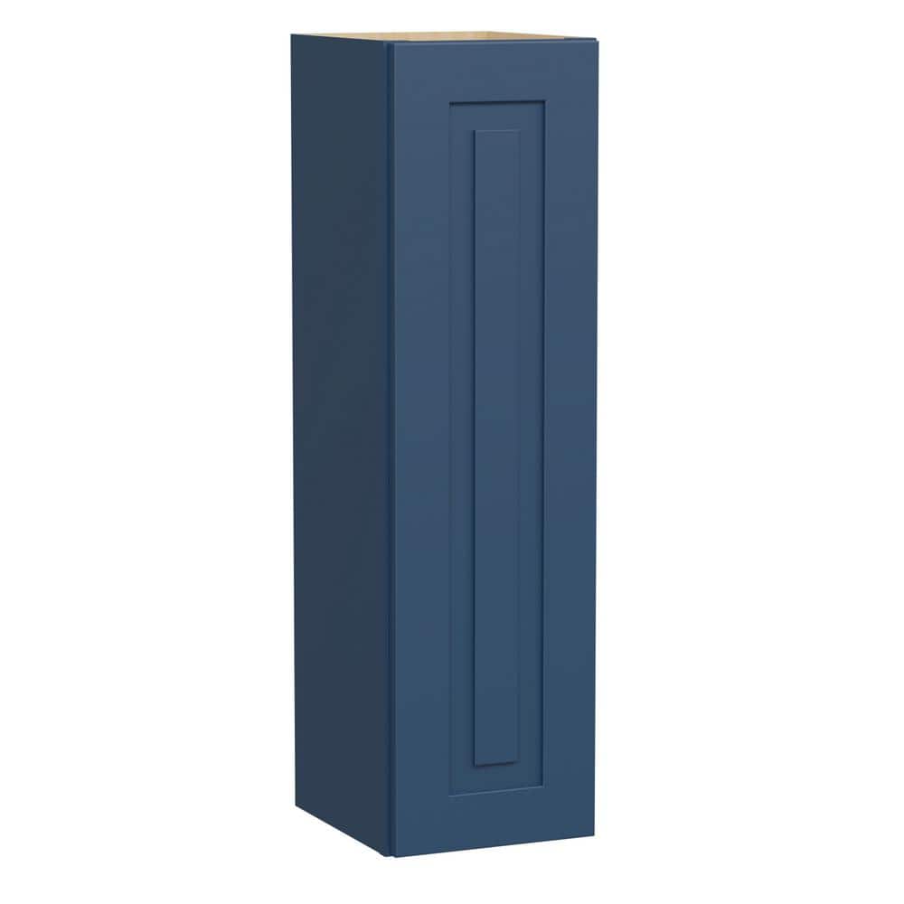 Home Decorators Collection Grayson Mythic Blue Wall Kitchen Cabinet