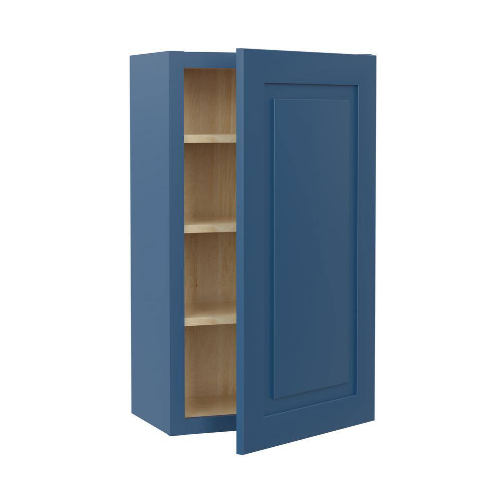 Home Decorators Collection Grayson Mythic Blue Soft-Close Wall Kitchen Cabinet