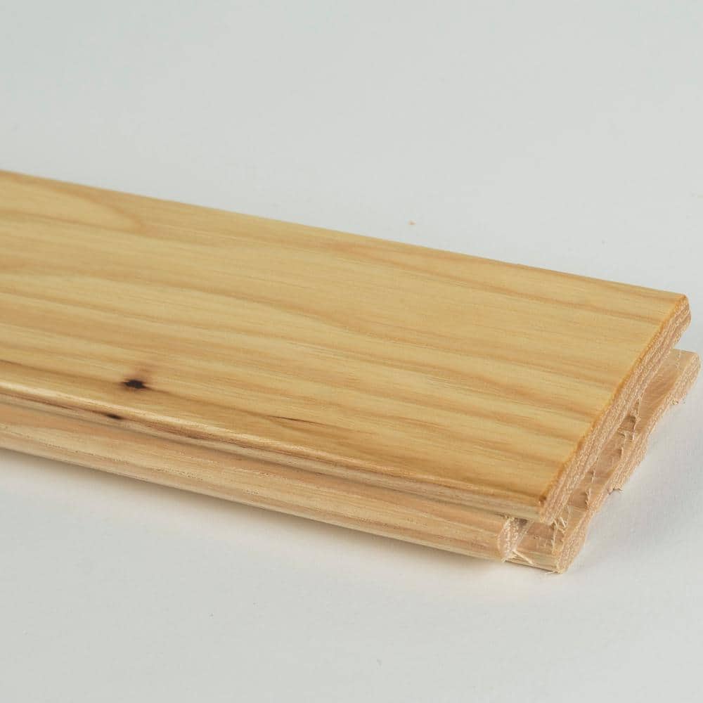 Blue Ridge Hardwood Flooring Natural Hickory 3/4 in. T x 5 in. W Smooth Solid Hardwood Flooring (20 sq.ft./case)