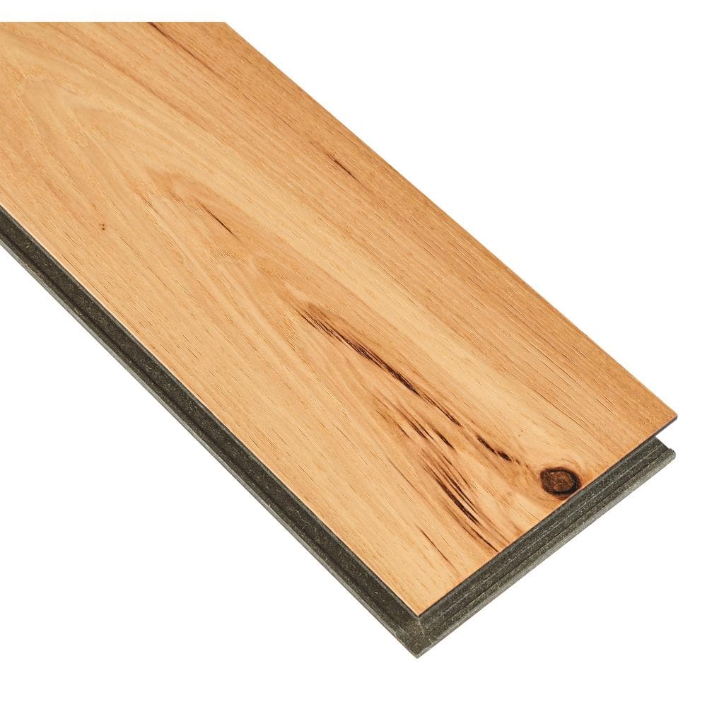 Bruce Hydropel Natural Hickory 7/16 in. T x 5 in. W Waterproof Click Lock Engineered Hardwood Flooring (22.6 sq.ft./ctn)