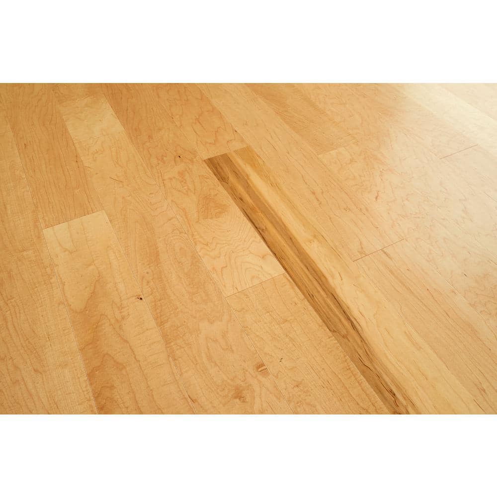 Bruce Turlington Natural Maple 3/8 in. T x 5 in. W Click Lock Smooth Engineered Hardwood Flooring (22 sq.ft./ctn)