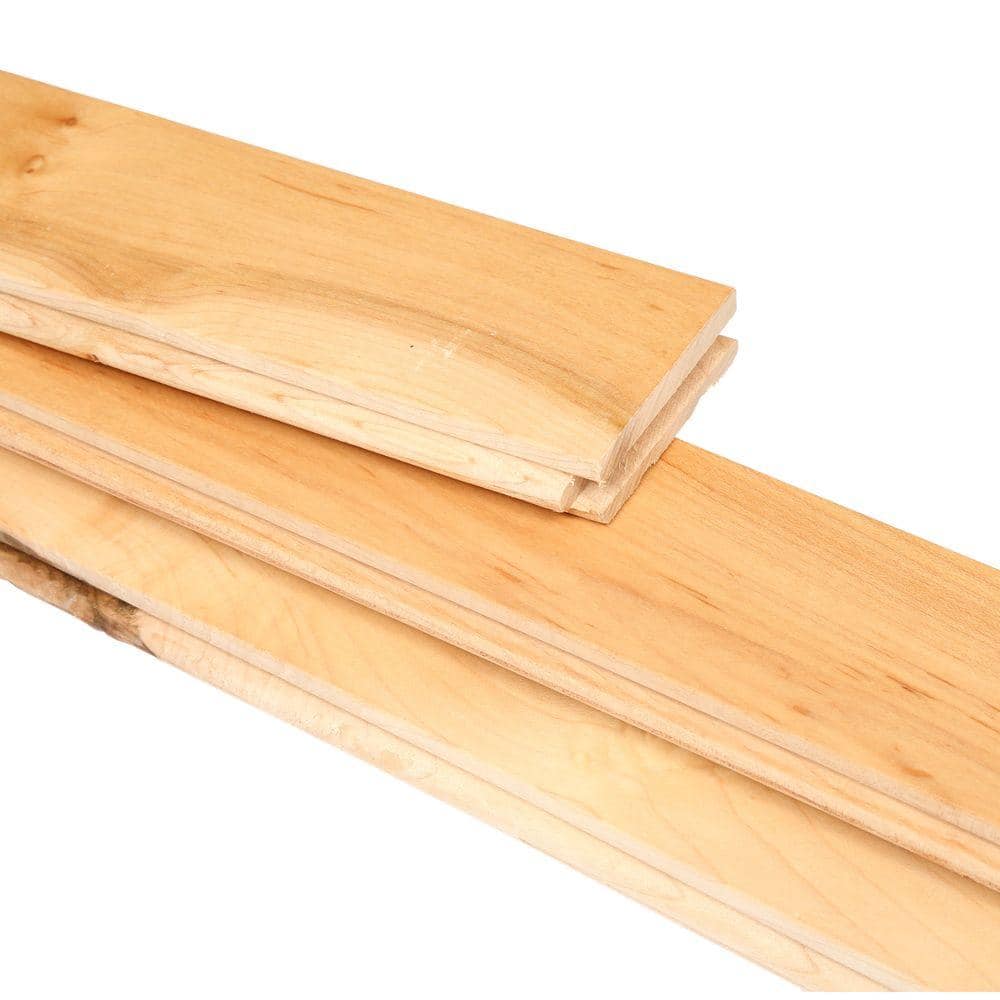 Bruce Plano Natural Maple 3/4 in. T x 2-1/4 in. W Smooth Solid Hardwood Flooring (20 sq.ft./ctn)
