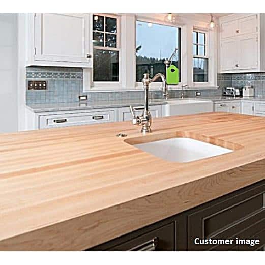 Unbranded 1-1/2 in. x 48 in. x 60 in. Allwood Birch Project Panel/Table Top