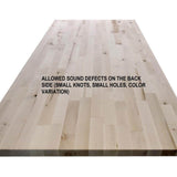 Allwood 1 in. x 18 in. x 24 in. Edge Glued Birch Table Top Project Panel