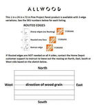 1 in. x 24 in. x 72 in. Allwood Pine Project Panel