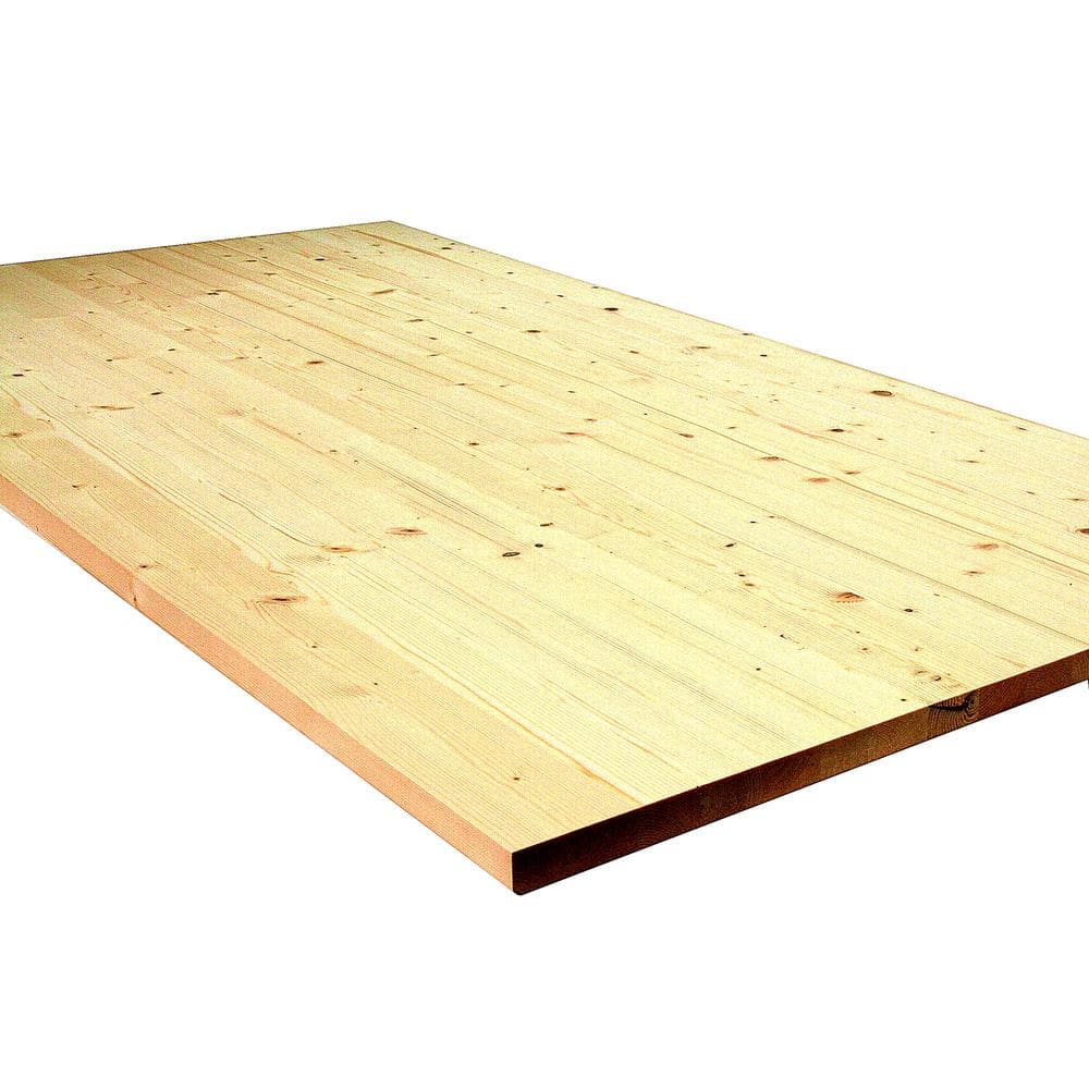 1 in. x 30 in. x 36 in. Allwood Pine Project Panel, Table Top