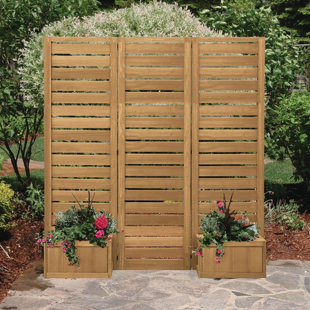 Yardistry 5' x 5' Wood Privacy Screen