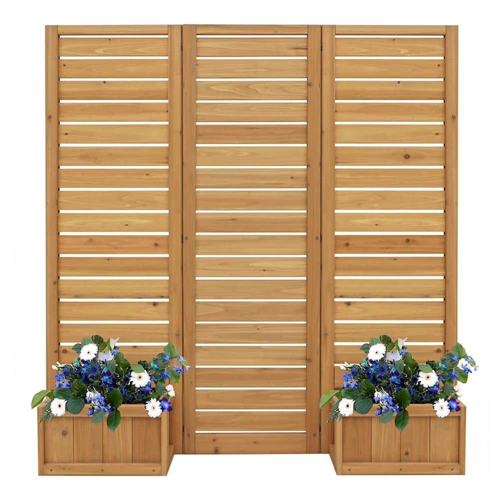 Yardistry 5' x 5' Wood Privacy Screen