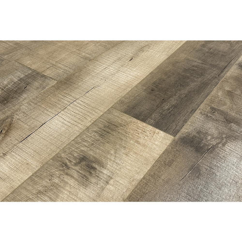 Montserrat Summa Natural Chestnut 14 mm T x 7.75 in. W HDF Waterproof AC5 Click Lock Laminate Wood Flooring (23.09 sq. ft./case)