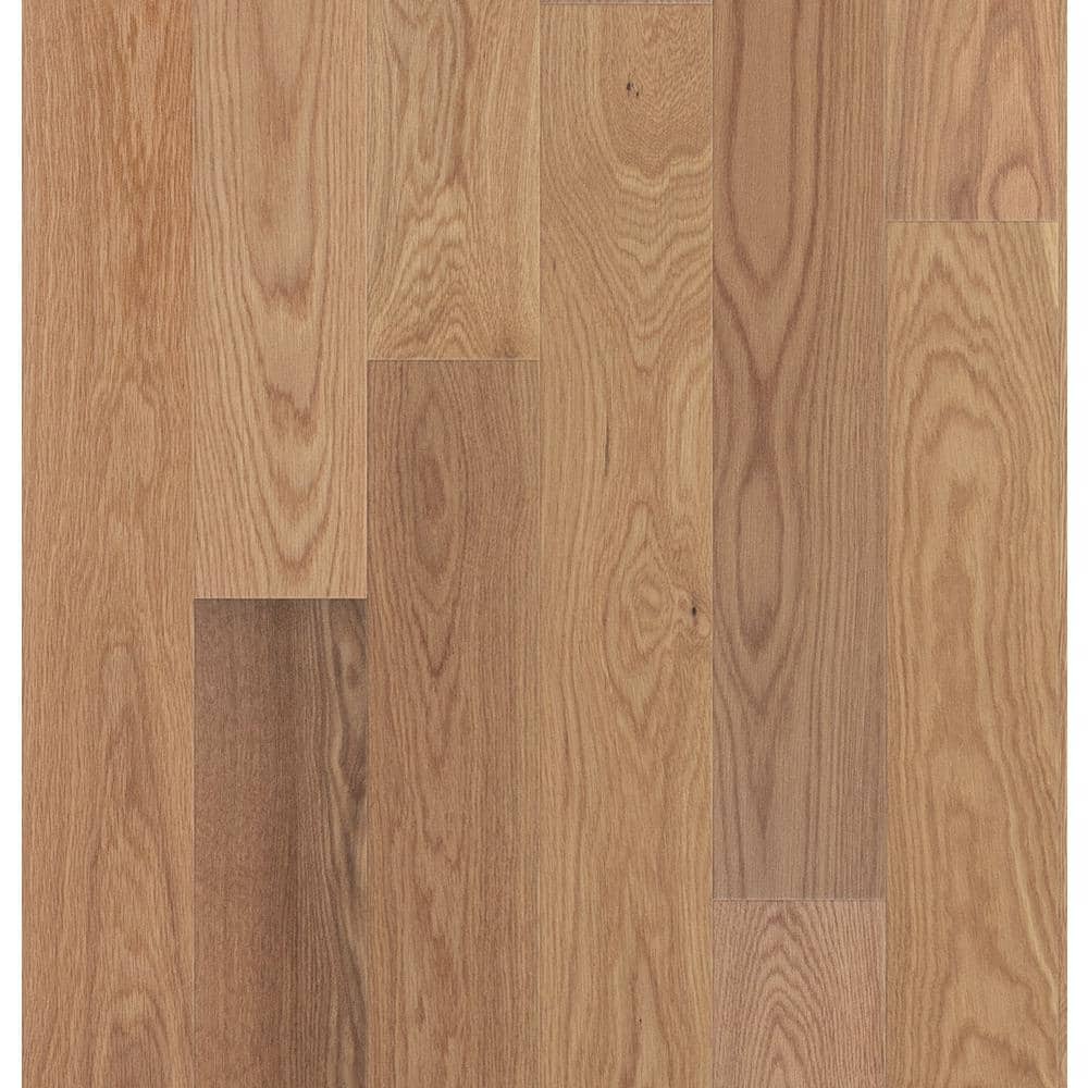 Unbranded Natural White Oak 1/2 in. T x 5.2 in. W Click Lock Smooth Engineered Hardwood Flooring (28.2 sq.ft./case)