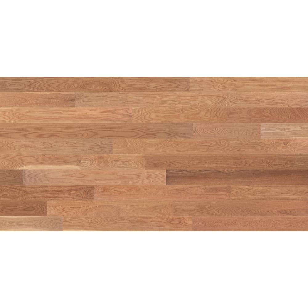 Unbranded Natural White Oak 1/2 in. T x 5.2 in. W Click Lock Smooth Engineered Hardwood Flooring (28.2 sq.ft./case)