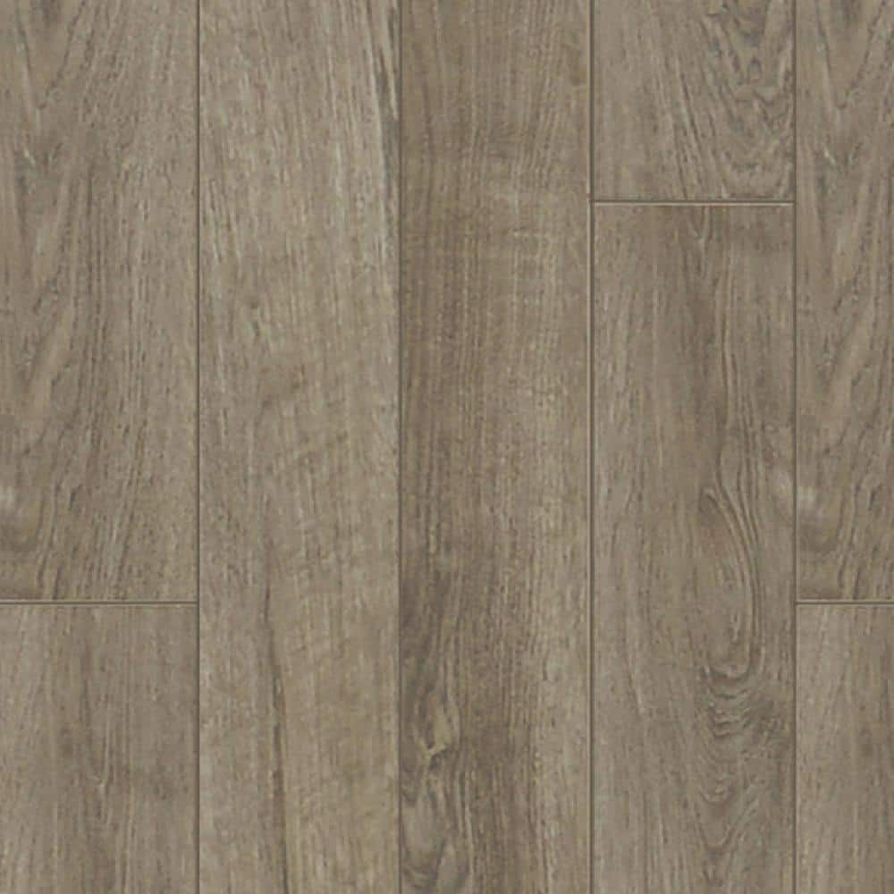 Dekorman Proteco+ Natural Gray Oak 12mm T x 6.41 in. W Uniclic HDF AC4 Waterproof Laminate Wood Flooring (848 sq. ft./pallet)