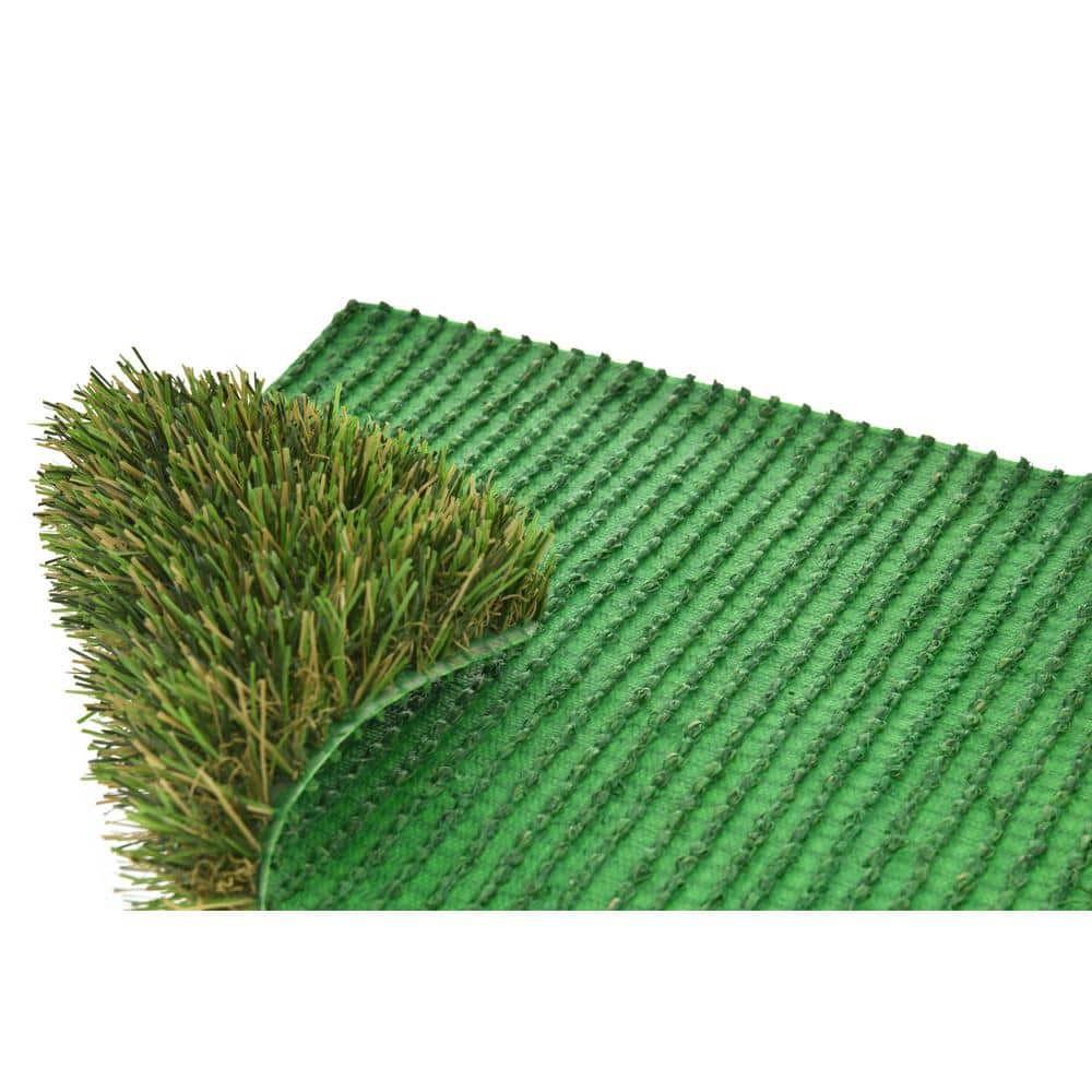 Sunshine 12 ft. W x Cut to Length Natural Look 35 oz. 1.18 in. PH with SuperFlow Green Backing Artificial Grass Turf