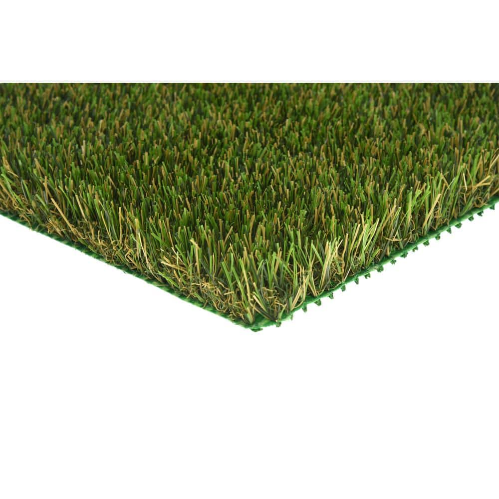 Sunshine 12 ft. W x Cut to Length Natural Look 35 oz. 1.18 in. PH with SuperFlow Green Backing Artificial Grass Turf
