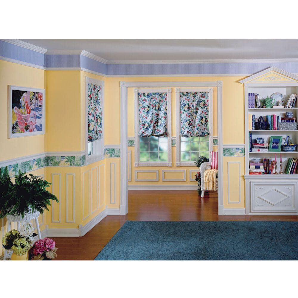 HOUSE OF FARA 583 - 3/4 in. x 3 in. x 8 ft. Basswood Wood Fluted Casing Molding