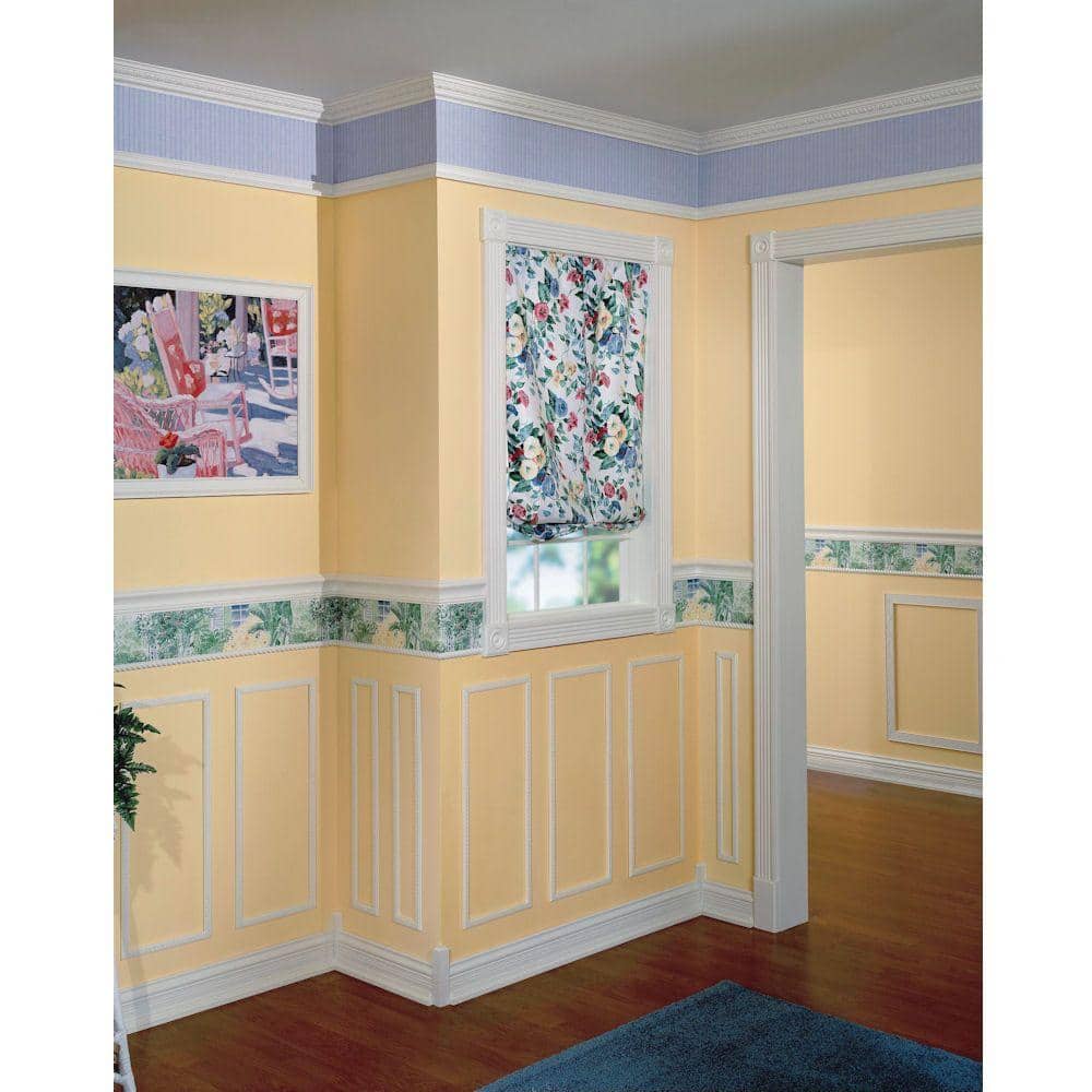 HOUSE OF FARA 583 - 3/4 in. x 3 in. x 8 ft. Basswood Wood Fluted Casing Molding