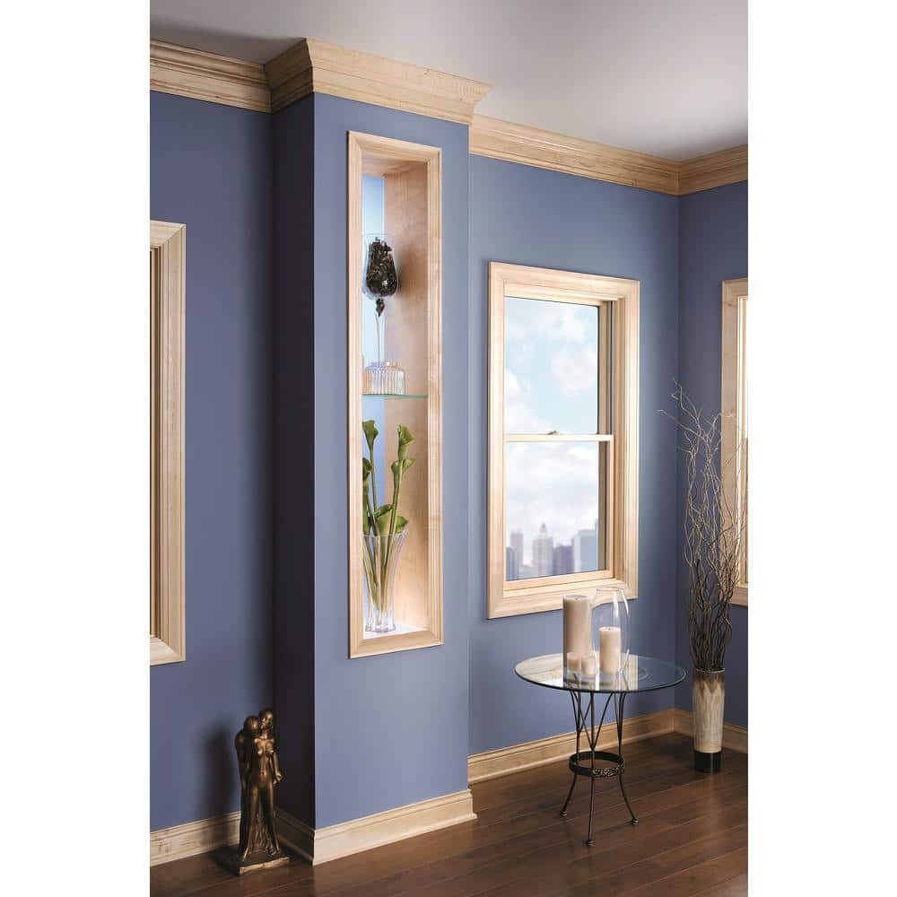 HOUSE OF FARA 3/4 in. x 3-1/4 in. x 96 in. Unfinished Hard Wood Casing