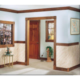 HOUSE OF FARA 3/4 in. x 3-1/4 in. x 7 ft. Oak Wood Fluted Casing Moulding