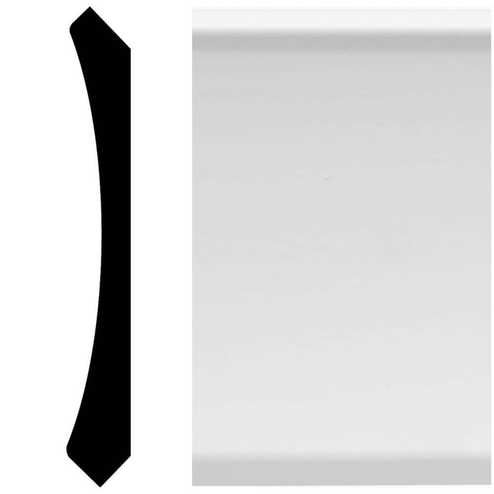 HOUSE OF FARA 8843 9/16 in. x 4-1/4 in. x 96 in. MDF Crown Moulding