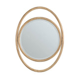 James Martin Vanities Esca 28" x 38" Natural Framed Vanity Mirror
