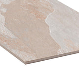 Flagstone Natural Cleft 24" x 24" x 3/4" Stone-Look Porcelain Paver, Case of 2