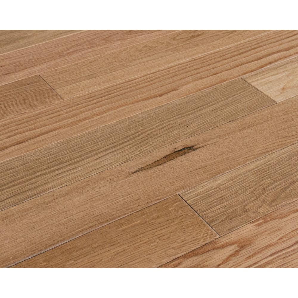 CENTURY FLOORING Natural Oak 3/4 in. W Thick x 3.25 in. Wide x Random Length Solid White Oak Hardwood Flooring (27.00 sq. ft./case)