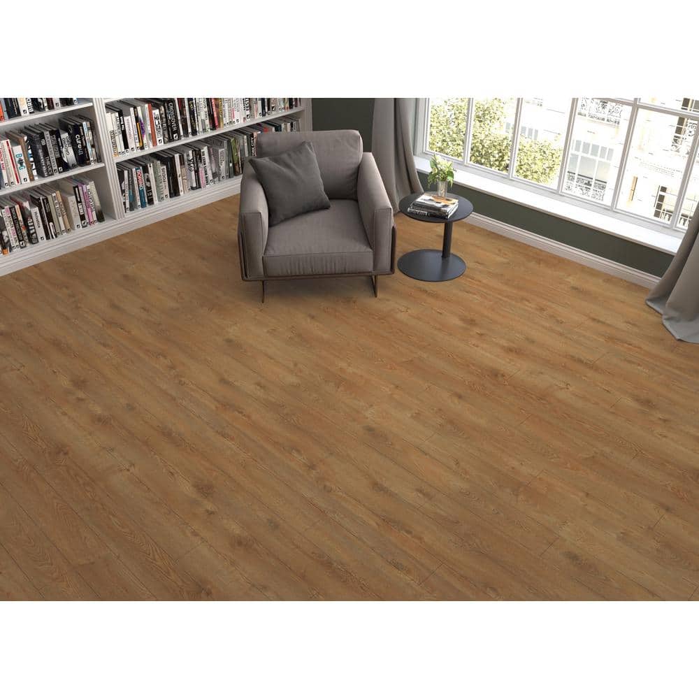 SAFAVIEH Parquet Flooring Natural 0.5 in. T x 7.5 in. W Click Lock Engineered Hardwood Flooring (16 sq. ft./case)