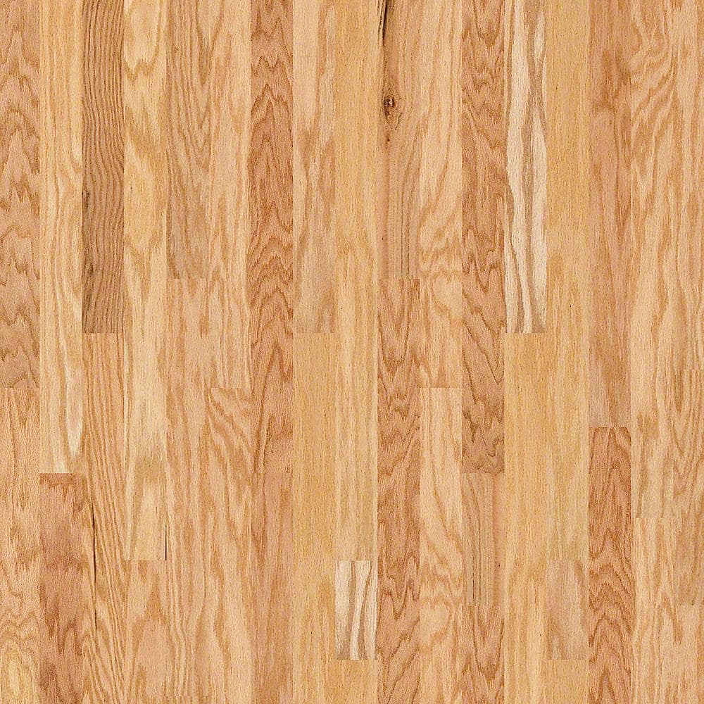 Shaw Bradford 3 Natural Red Oak 3/8 in. T X 3.25 in. W Tongue and Groove Engineered Hardwood Flooring (23.76 sq.ft./case)
