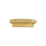 Protectyte Miterless 4 in. x 6 in. Untreated Wood Flat Slip Over Fence Post Cap