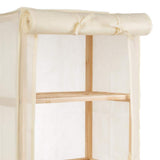 Lavish Home 5-Tier Wooden Shelving Unit with Removable Cover
