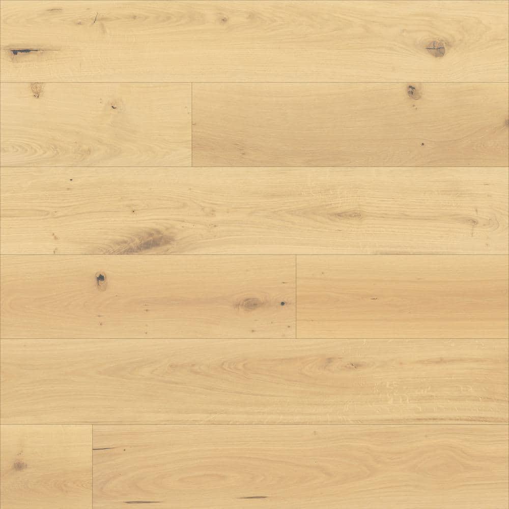 Bedrosians Bordeaux French Oak in Naturale 9/16 in. T x 7.5 in. W Click-Lock Engineered Hardwood Flooring (23.32 sq. ft./CTN)
