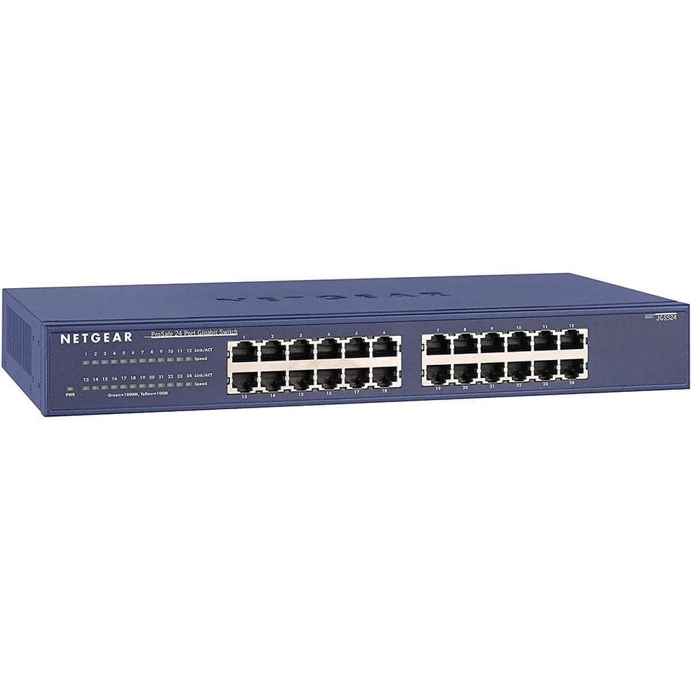 Netgear 24-Port Gigabit Ethernet Unmanaged Switch