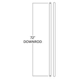 Hunter 72 in. New Bronze Extension Downrod for 15 ft. Ceilings