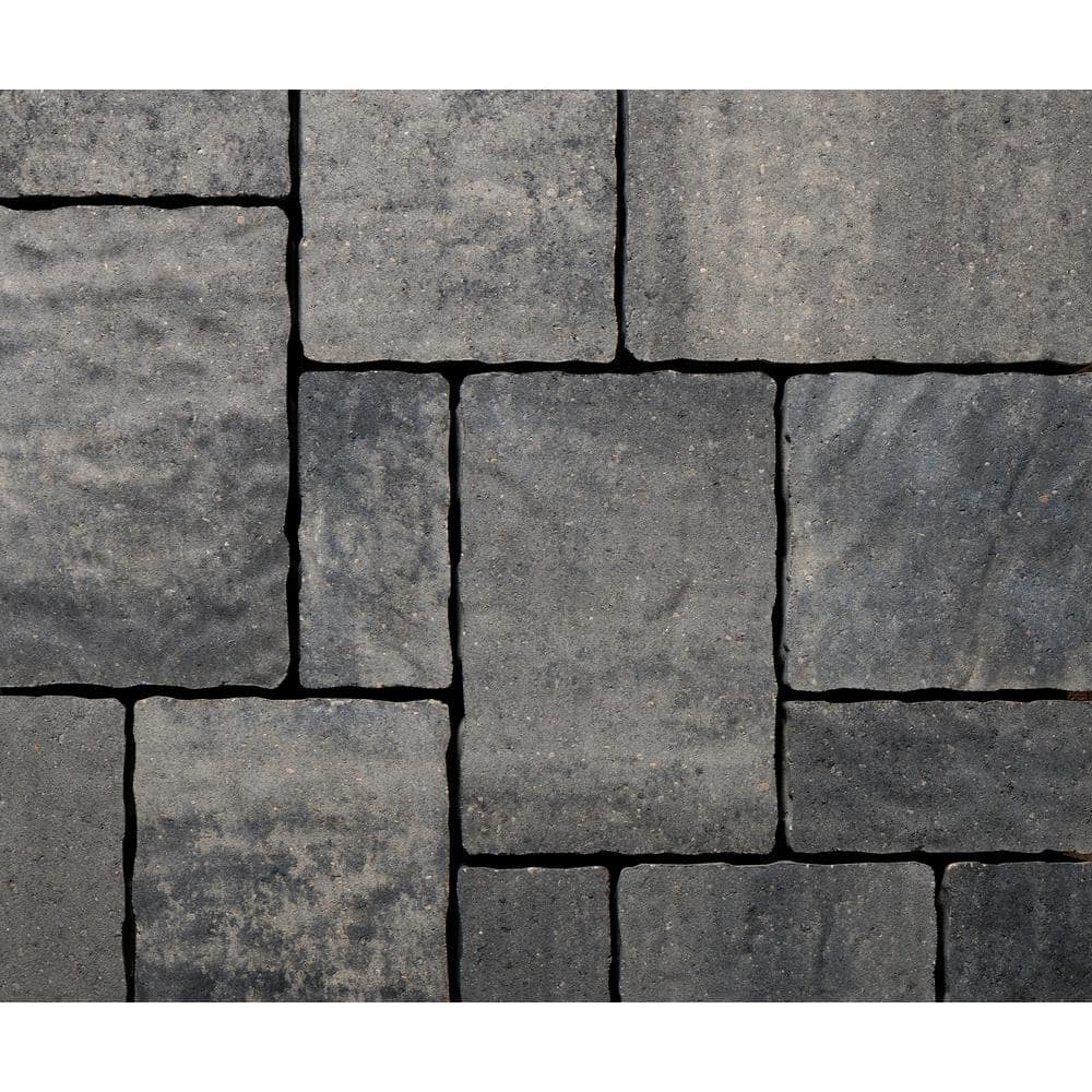 Oldcastle Urbana 3-Piece 60mm Newport Gray Paver Kit (300-Piece Pallet)