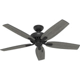 Hunter Newsome 52-in Fresh White Indoor Ceiling Fan (5-Blade)